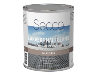 Zijdeglans lak RAL kleuren